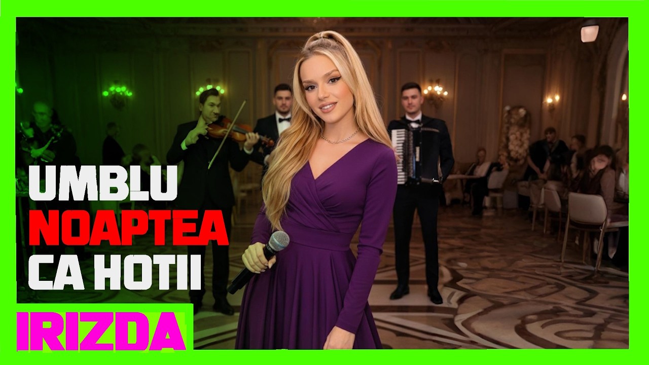 iRIZDA 🎵 UMBLU NOAPTEA CA HOȚII 💎 Manele Noi 2026