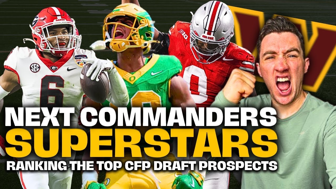 FUTURE COMMANDERS! Top 15 STARS to Watch in the CFP! Who will We Pick in the NFL Draft?
