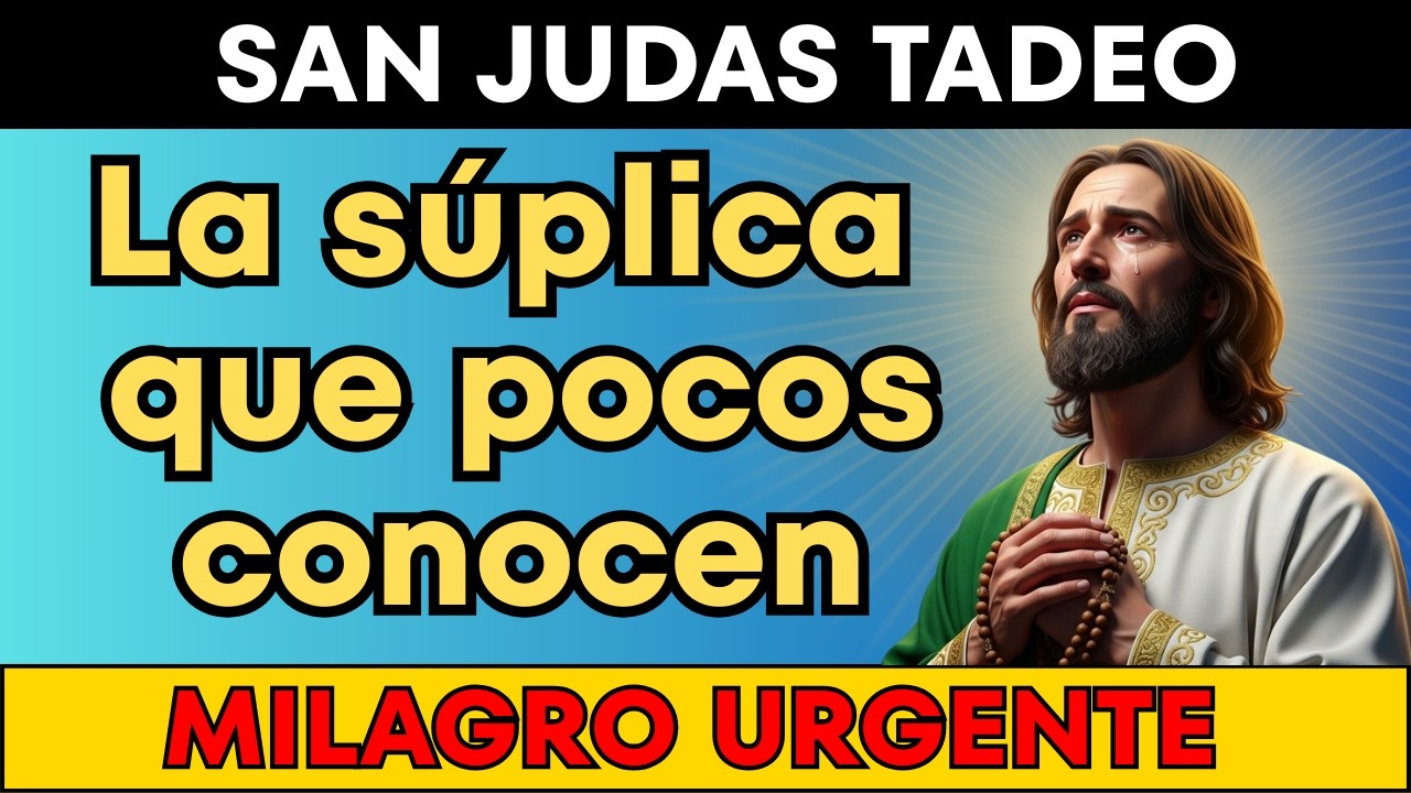 San Judas Tadeo | La súplica olvidada cuando la medicina ya no puede más