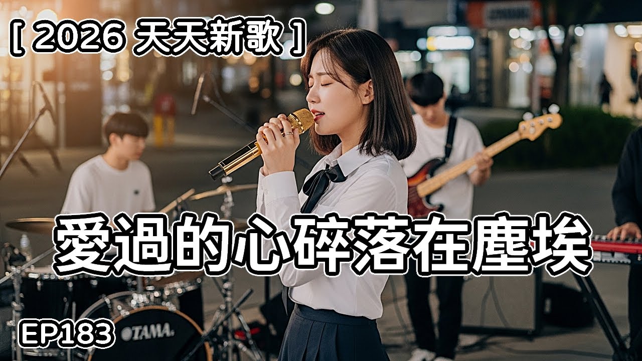 愛過的心碎落在塵埃  EP183  [ 2026天天新歌 ]   AI/中文/流行歌曲/華語情歌/超有感染力     #中文 #情歌 #流行歌曲  #動態歌詞