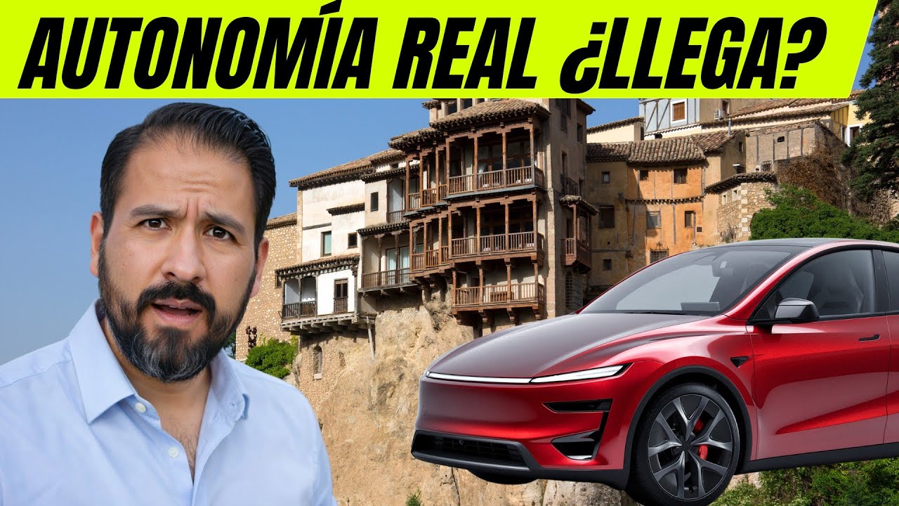 🚗⚡ Viajé en Tesla de Madrid a Cuenca… y la AUTONOMÍA REAL me sorprendió