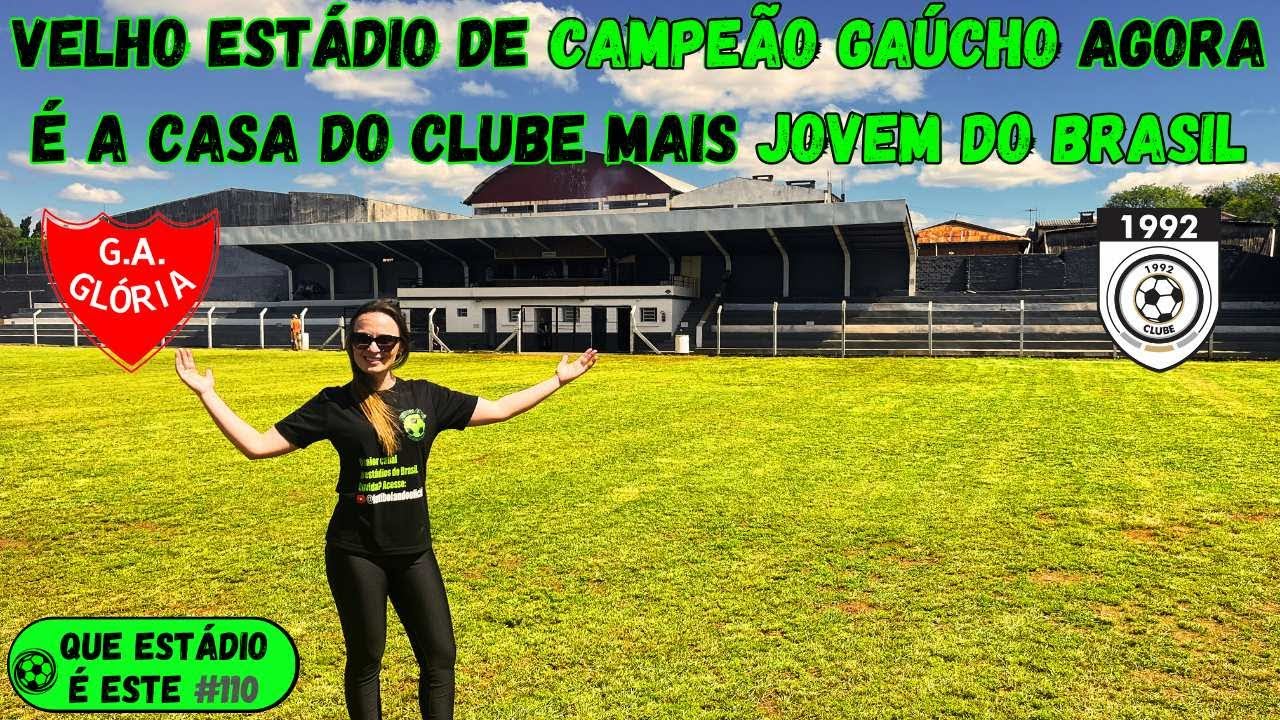 CIDADE de CARAZINHO tem o ESTÁDIO do TIME de FUTEBOL mais NOVO do BRASIL!