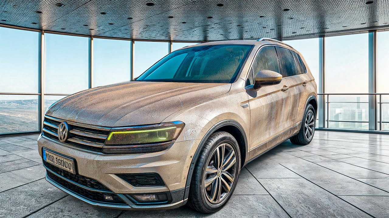 Dirtiest car wash ever ! VOLKswagen Tiguan Washing