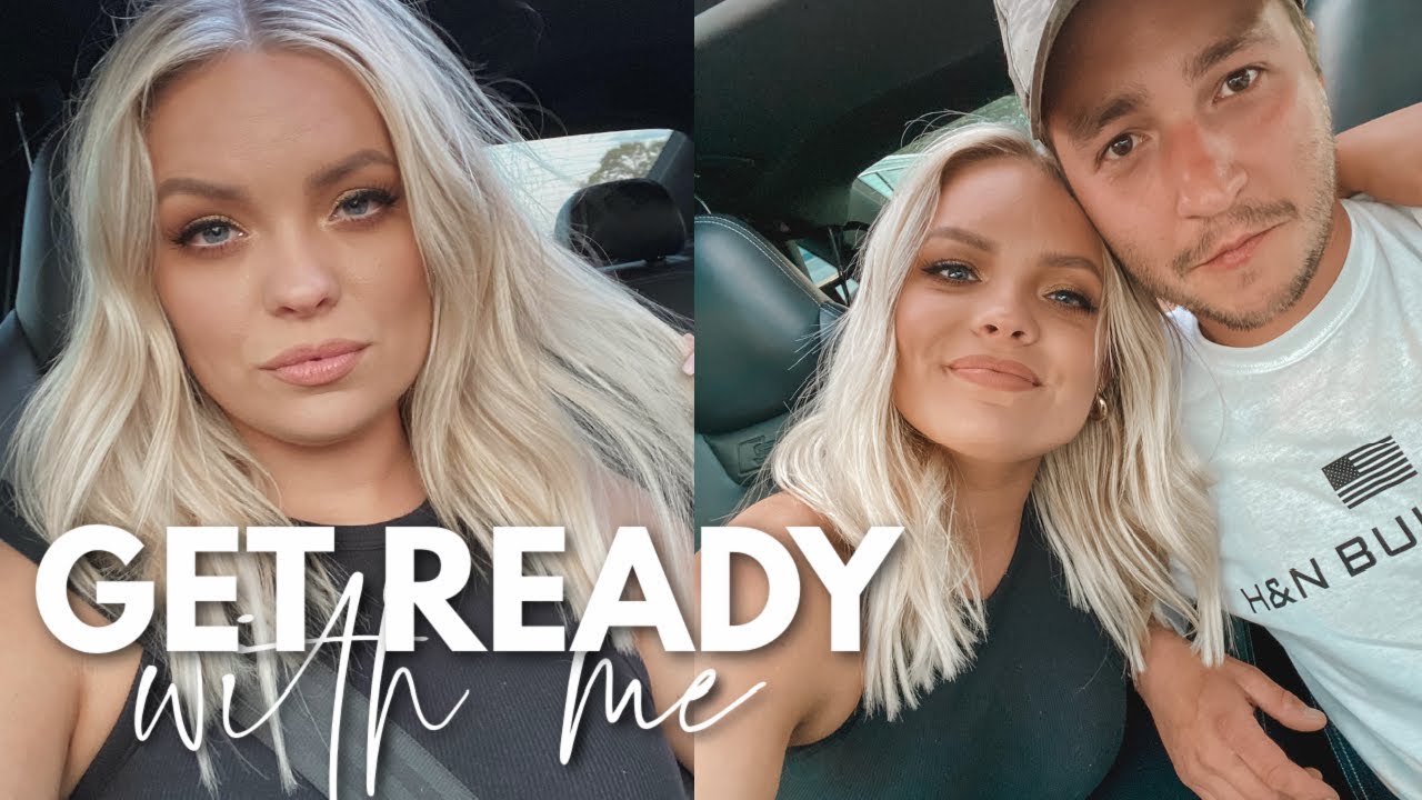 SUMMER MAKEUP HAIR + OUTFIT - get ready with me to finally go out