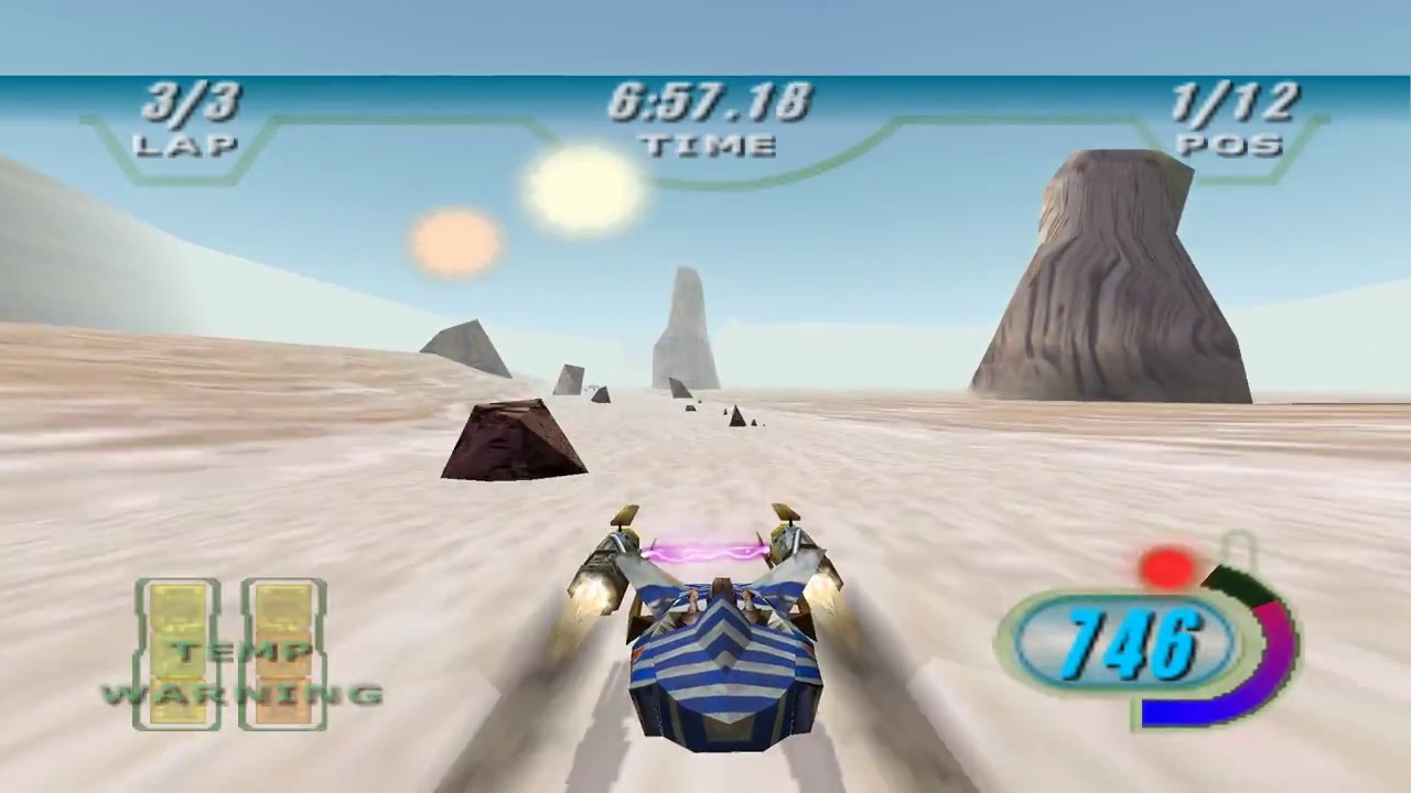 Star Wars: Episode 1 Racer - The Boonta Classic | 60fps