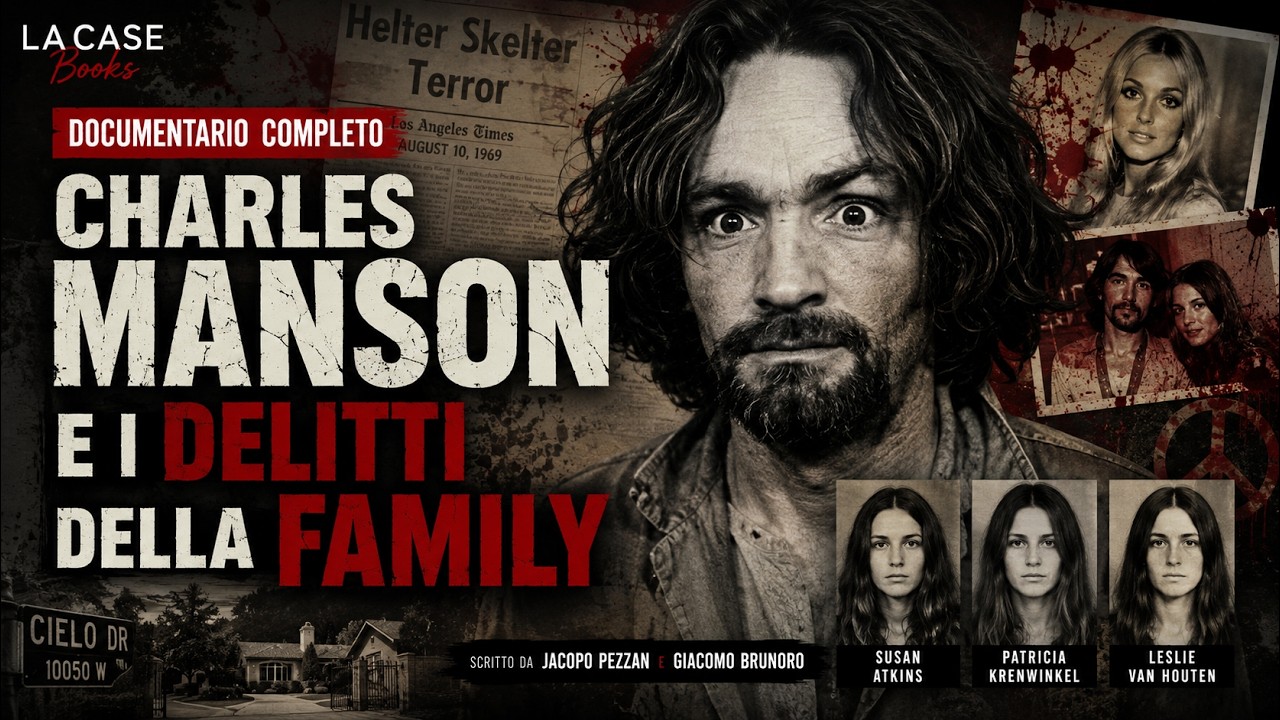 Charles Manson e i delitti della Family - Documentario Completo || True Crime Doc #charlesmanson