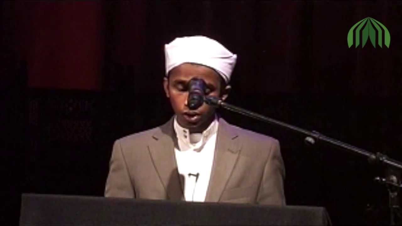 Hafiz Abubaker Mohamad - Virtues 2014 Manchester