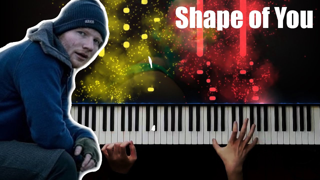 Shape of You - Ed Sheeran - 4hands Piano - by VN