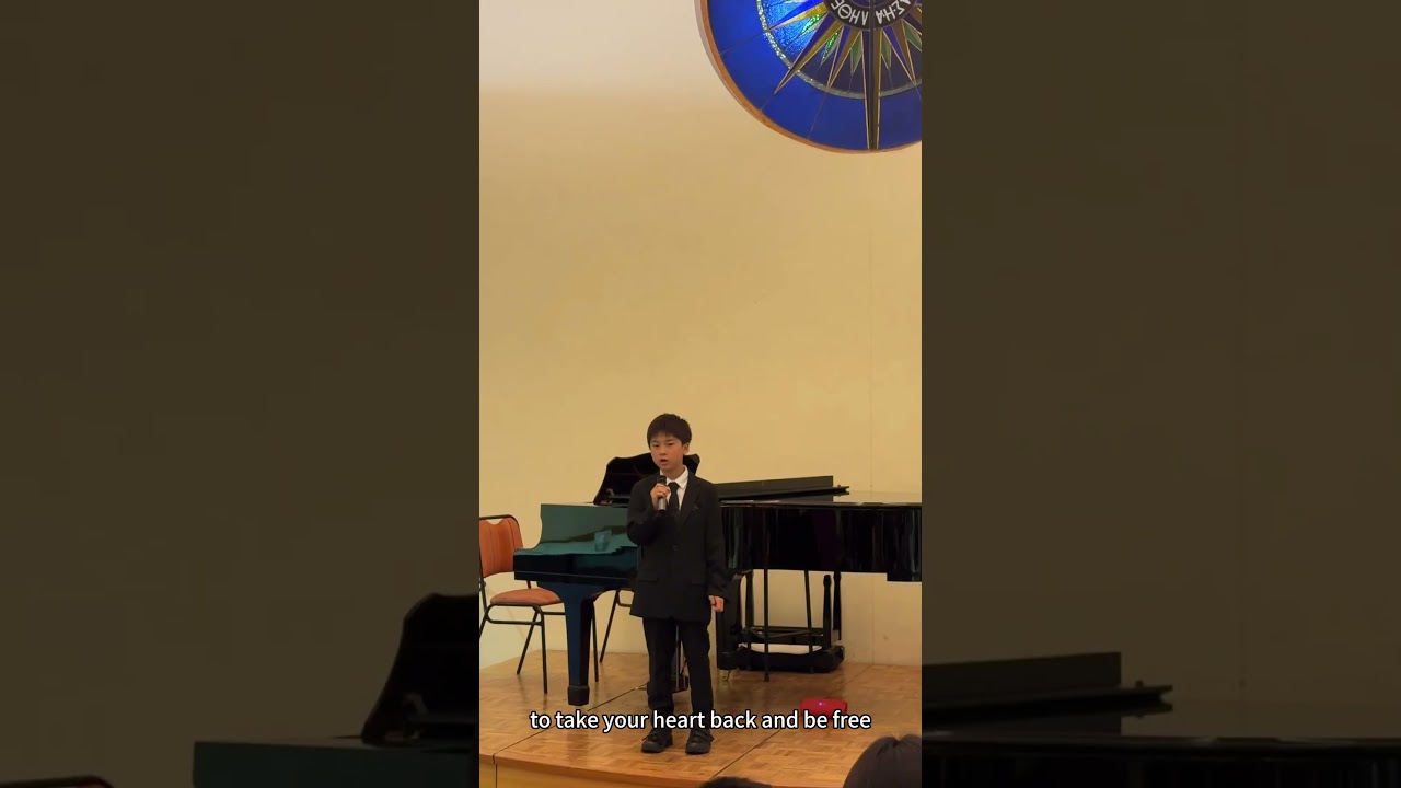 Think of me #boy #soprano  #singing