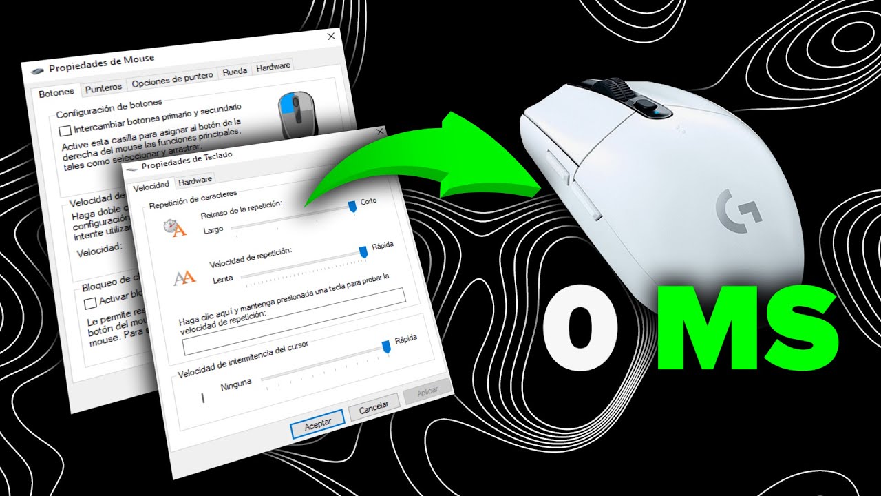 El SECRETO para REDUCIR el INPUT DELAY y JUGAR COMO LOS PROS (0 LATENCIA) *MOUSE Y TECLADO* 🔥📈