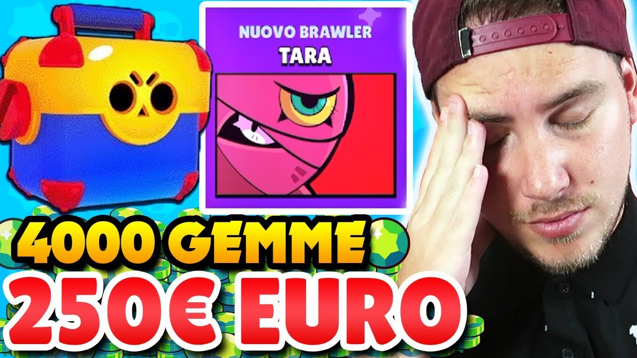 HO SPESO ALTRI 250 EURO!! *colpa vostra* - 4000 GEMME MEGA BOX e TROVO 2 MITICI! - BRAWL STARS ITA