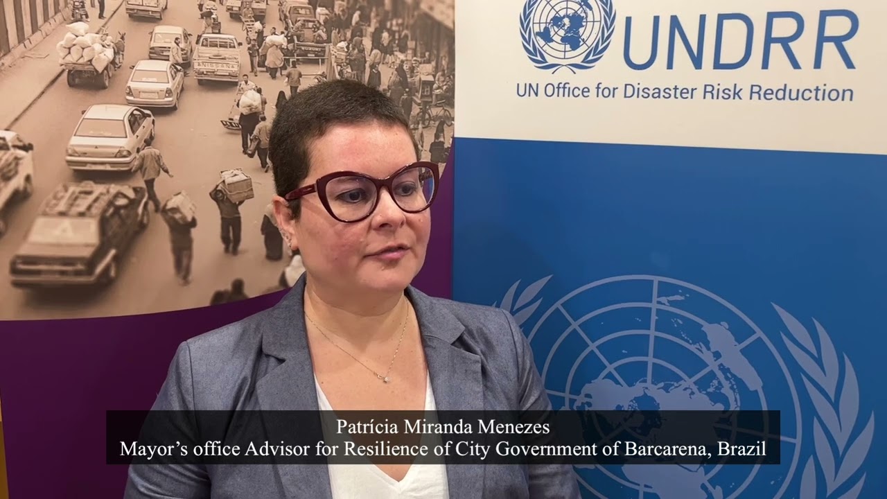 Urban Resilience champion Patricia Miranda Menezes Barcarena, Brazil