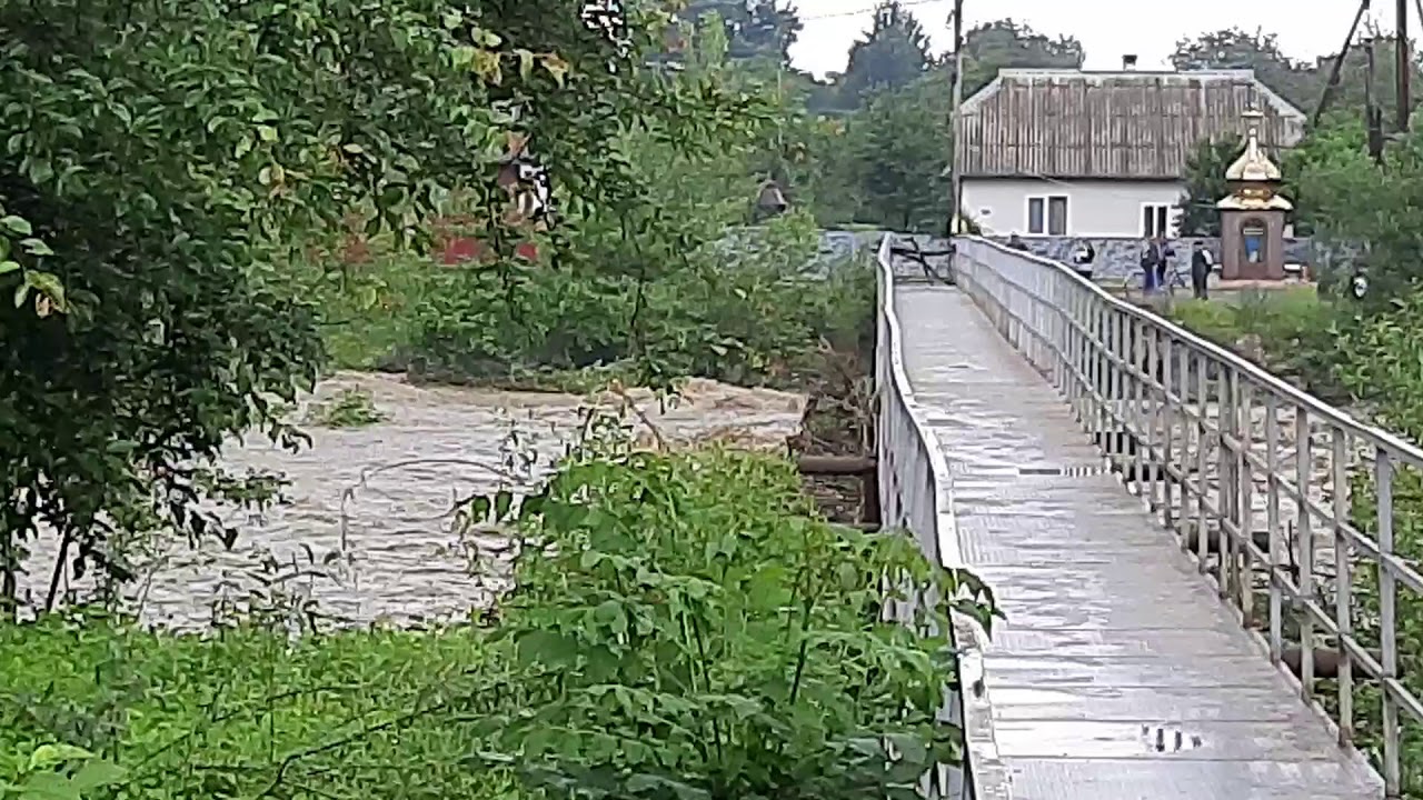 Повінь. 23.06.2020р. БИСТРИЦЯ СОЛОТВИНСЬКА