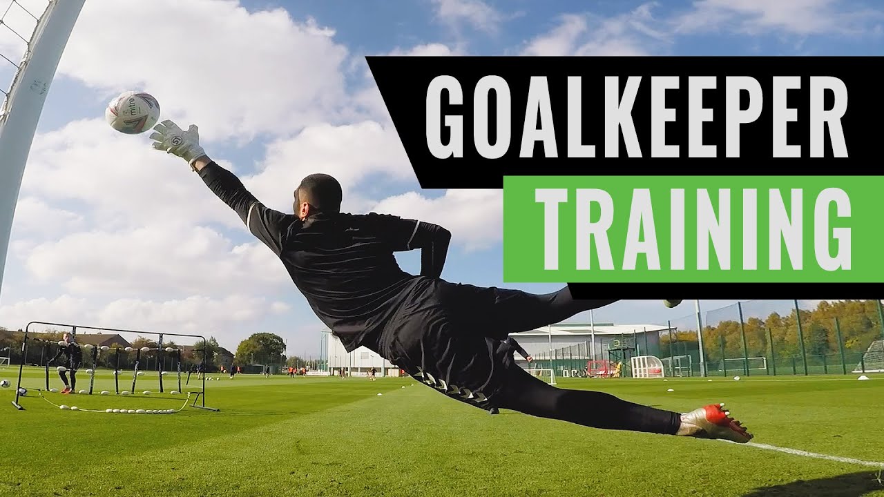 GOALKEEPER TRAINING | ANGLES & DEFLECTIONS | INSIDE PROFESSIONAL TRAINING