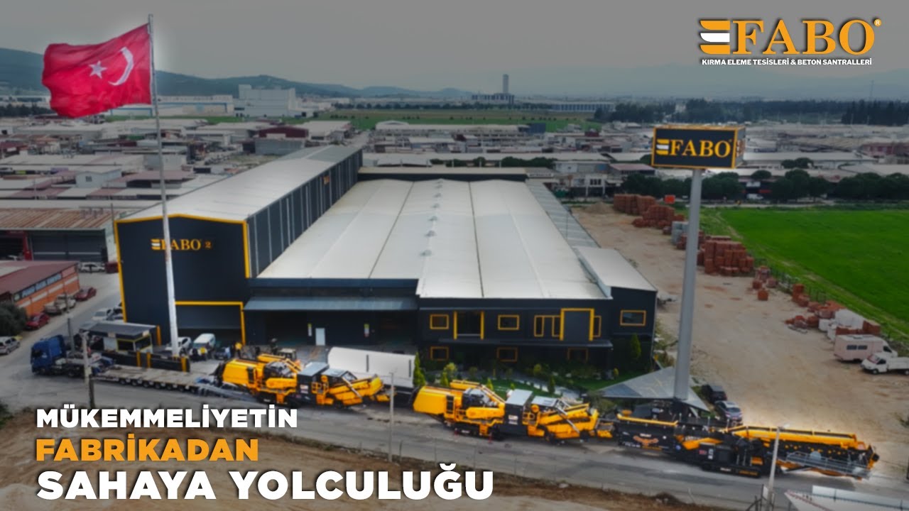 FABO | Paletli Mobil Kırıcı & Elek Üretimi – Mükemmeliyetin Fabrikadan Sahaya Yolculuğu