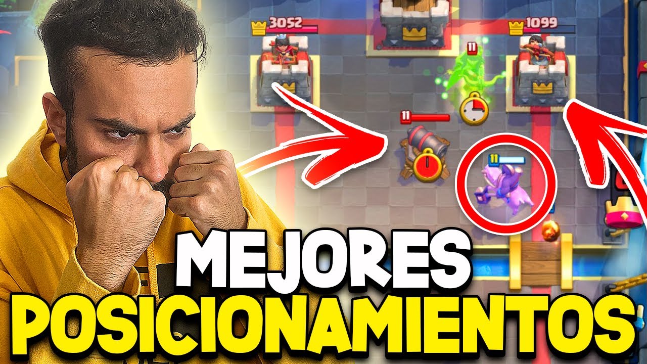 APRENDE A COLOCAR BIEN LAS CARTAS!😎 Y A USARLAS A LA PERFECCIÓN CLASH ROYALE - KANARIOOO
