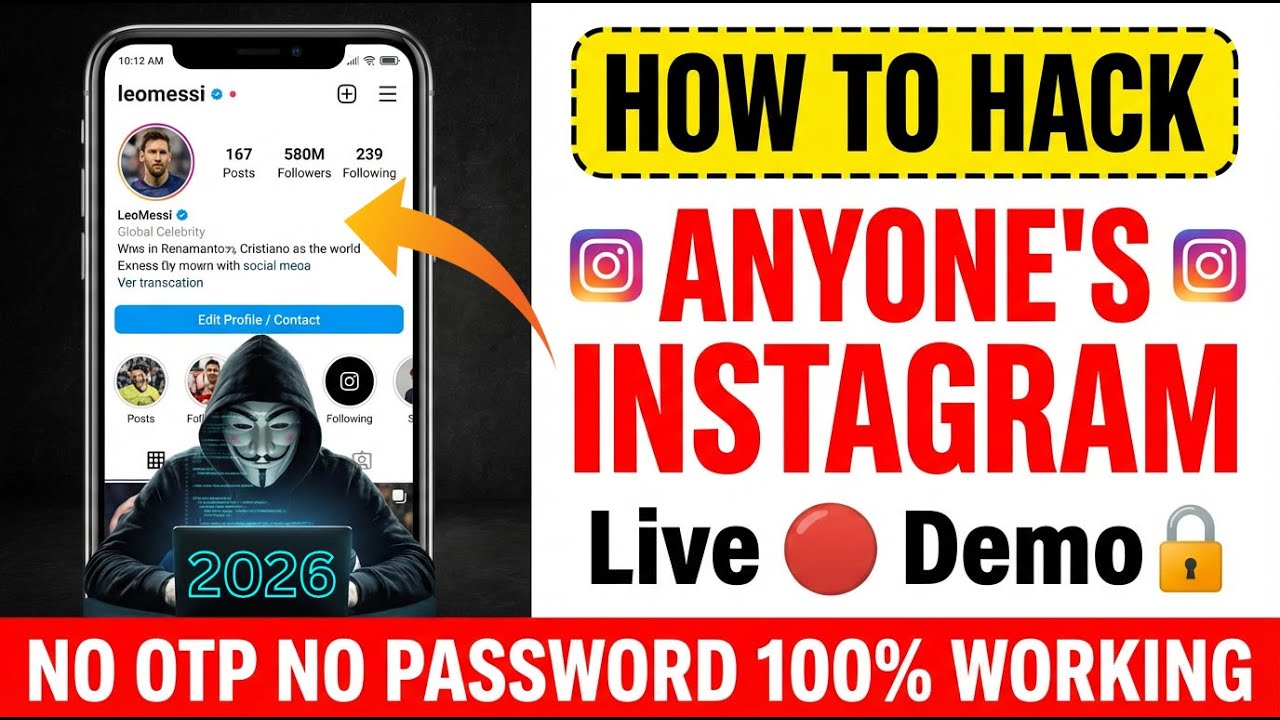 How Hackers Hack Instagram Accounts in 2026!