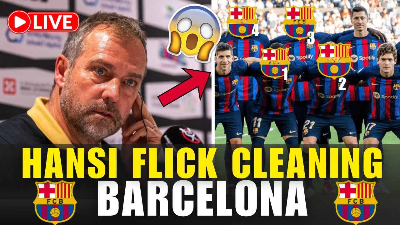 🚨 SHOCK: Barcelona DUMPS 4 Players! WHO IS OUT? Flick’s Squad Overhaul Begins! 