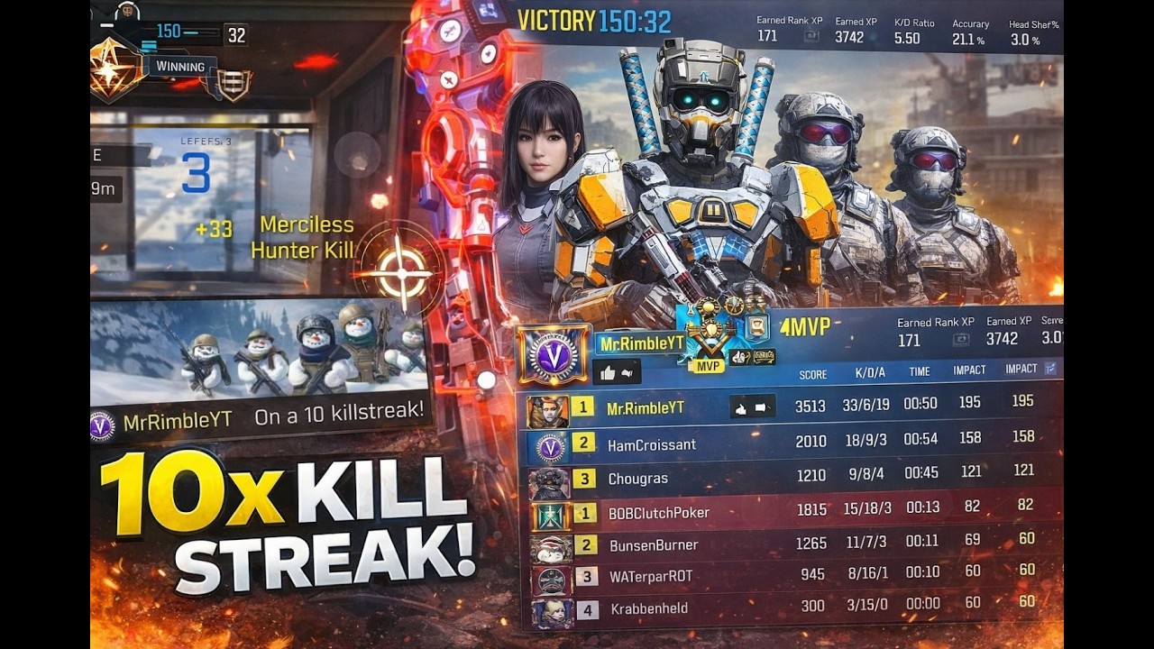10x Streak Domination | COD Mobile | Streak #2.