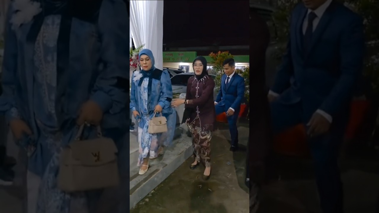 mama kejora bareng teh Rara kondangan dulu, dua