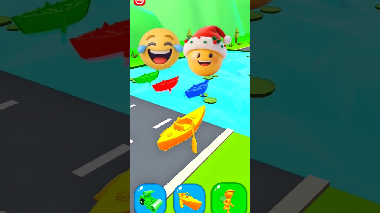 shapeshifting 🏃&zwj;♂️🛶🚜🏕🥳#gaming #shorts #viral #video