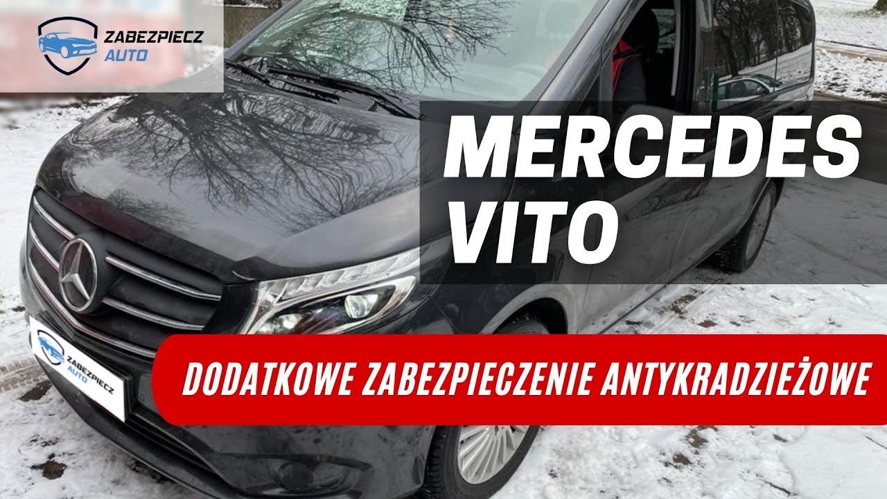 Mercedes Vito - Zabezpieczenie Antykradzieżowe CanLock - Skuteczna ochrona Mercedesa przed kradzieżą