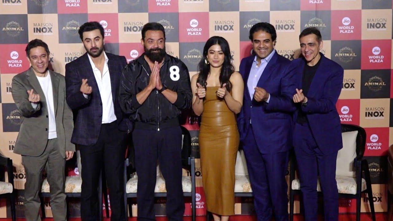 Star Studded special screening of Animal | Ranbir Kapoor | Rashmika Mandanna | Bobby Deol | Anil K