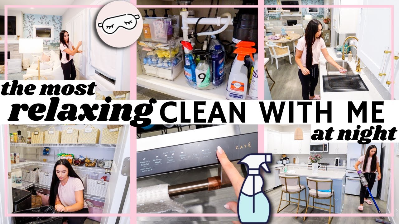 Very Relaxing CLEAN WITH ME! Real CLEANING MOTIVATION After Dark 2021 | Alexandra Beuter
