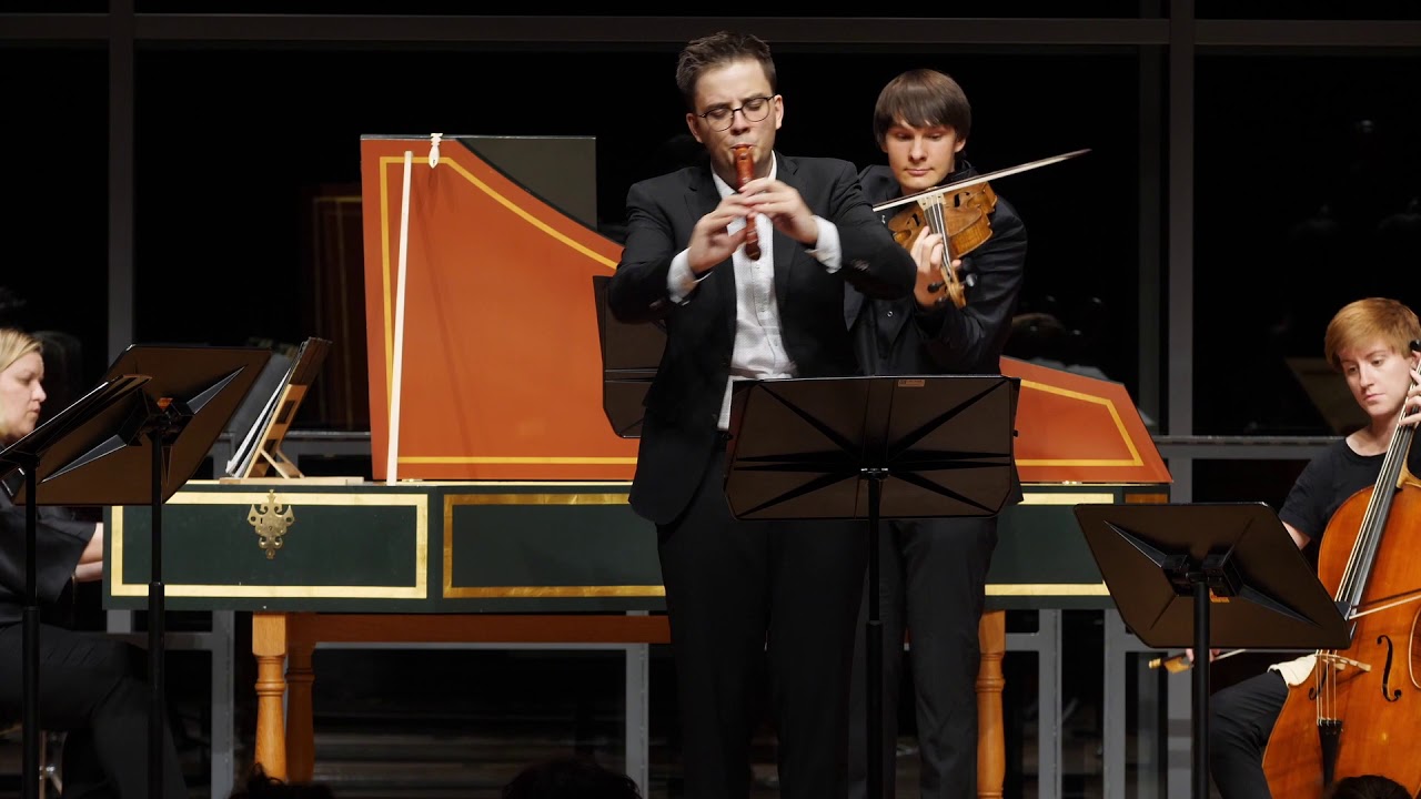 J. S. Bach: Recorder Concerto in C Major (pasticcio) - Max Volbers