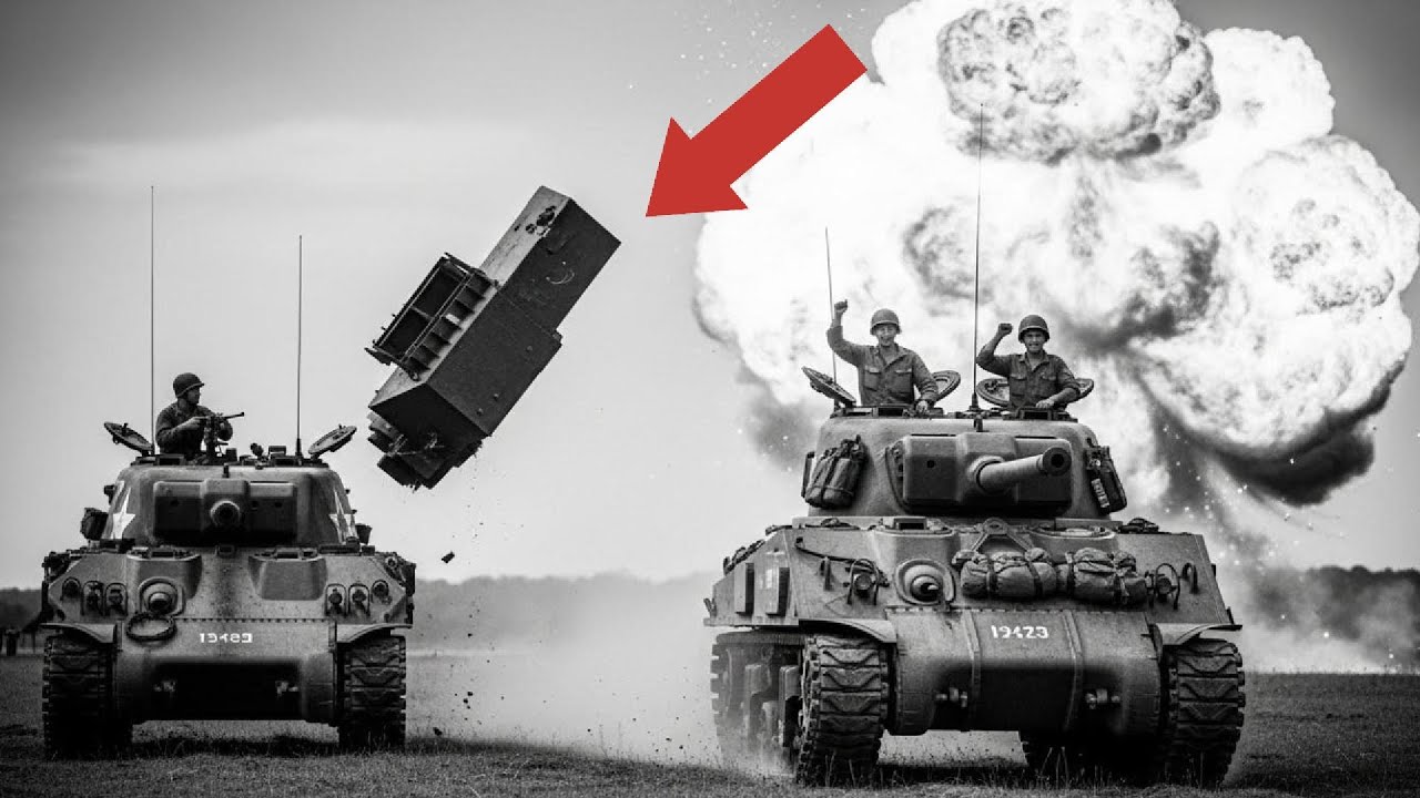 The Illegal Modification That Made 76mm Shermans Dangerous Against Krupp Steel In 1944