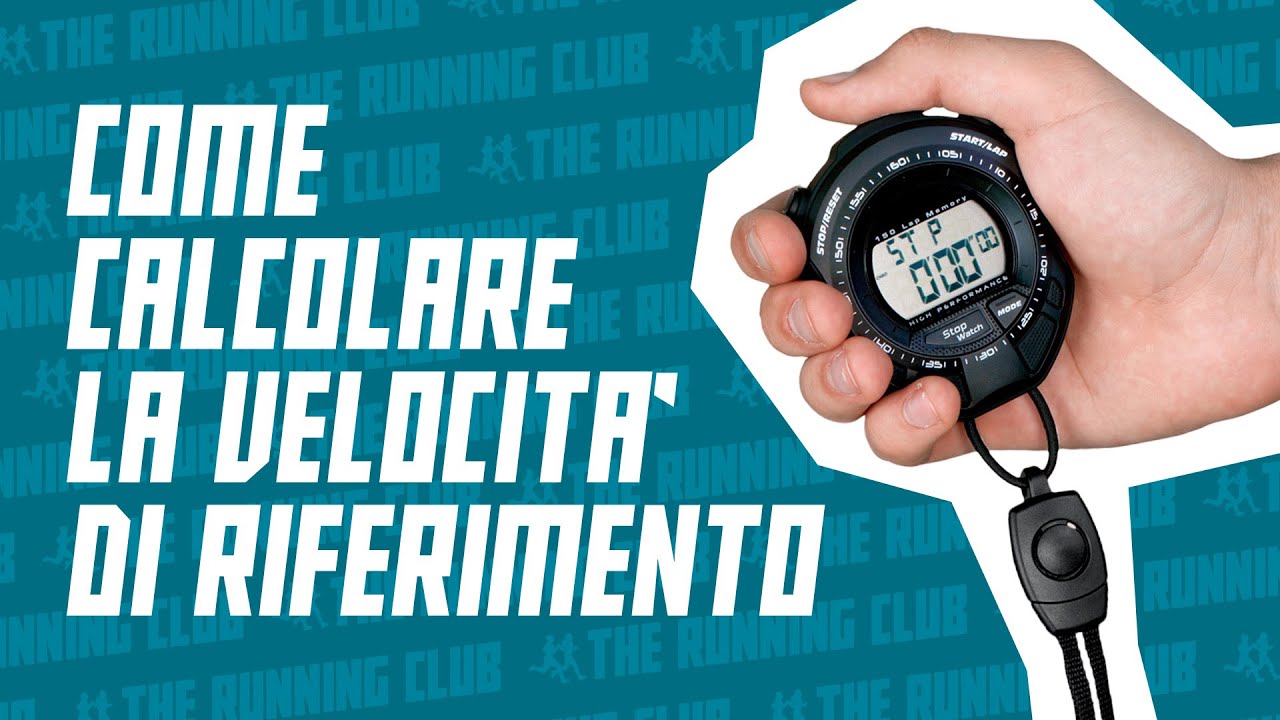Come calcolare la velocità di riferimento e il ritmo gara