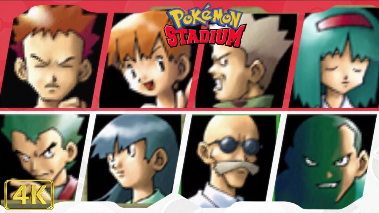 Pokemon Stadium for N64 ⁴ᴷ Full Playthrough (Gym Leader Tower, Round 1)
