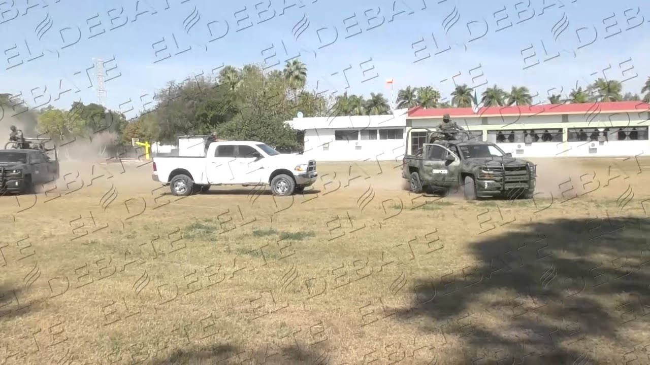 Rescata Ejército Mexicano a empresario, simulacro por celebración de 103 Aniversario