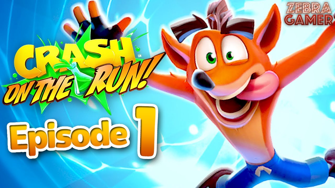 Новая игра про крэша!? - Crash Bandicoot: On the Run! Игровой процесс. Часть 1. Босс Скорпорилла!