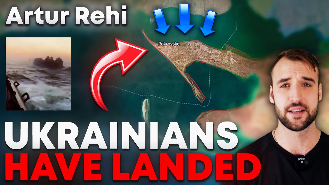 Ukrainians crossed the Dnipro river for an assault