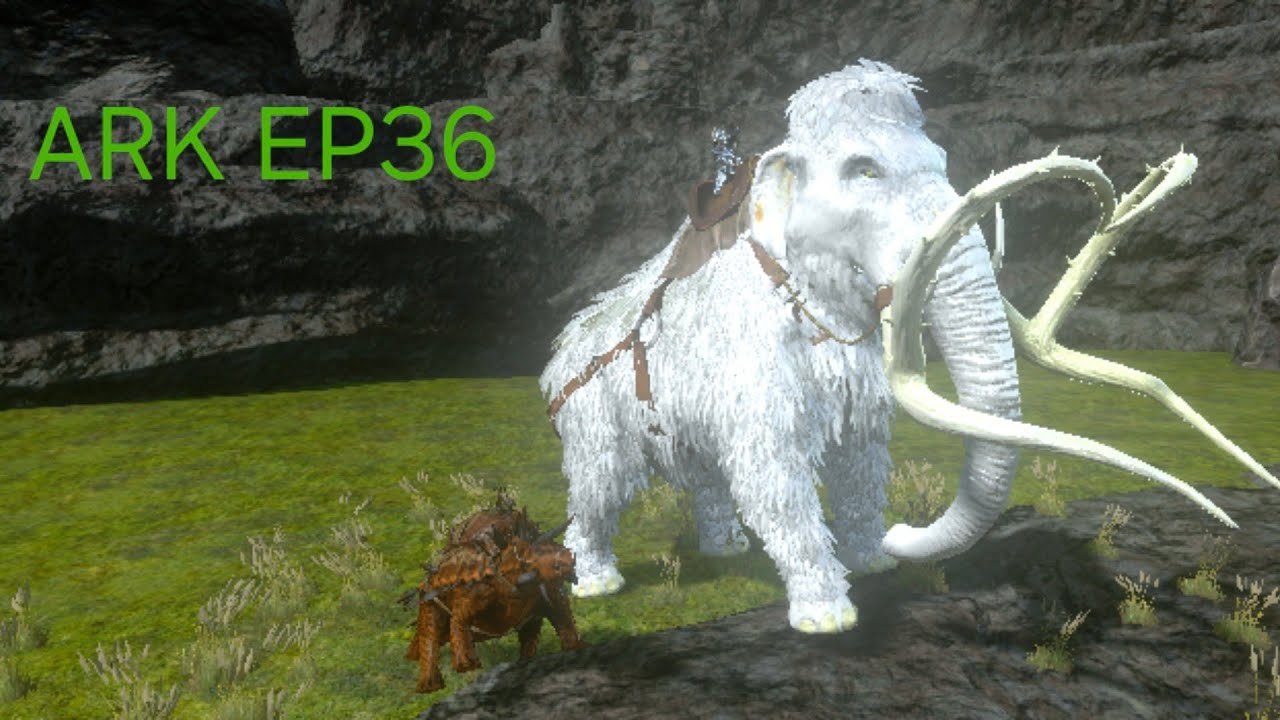 เกม ARK มือถือ EP36 ทำที่ขี่ช้าง