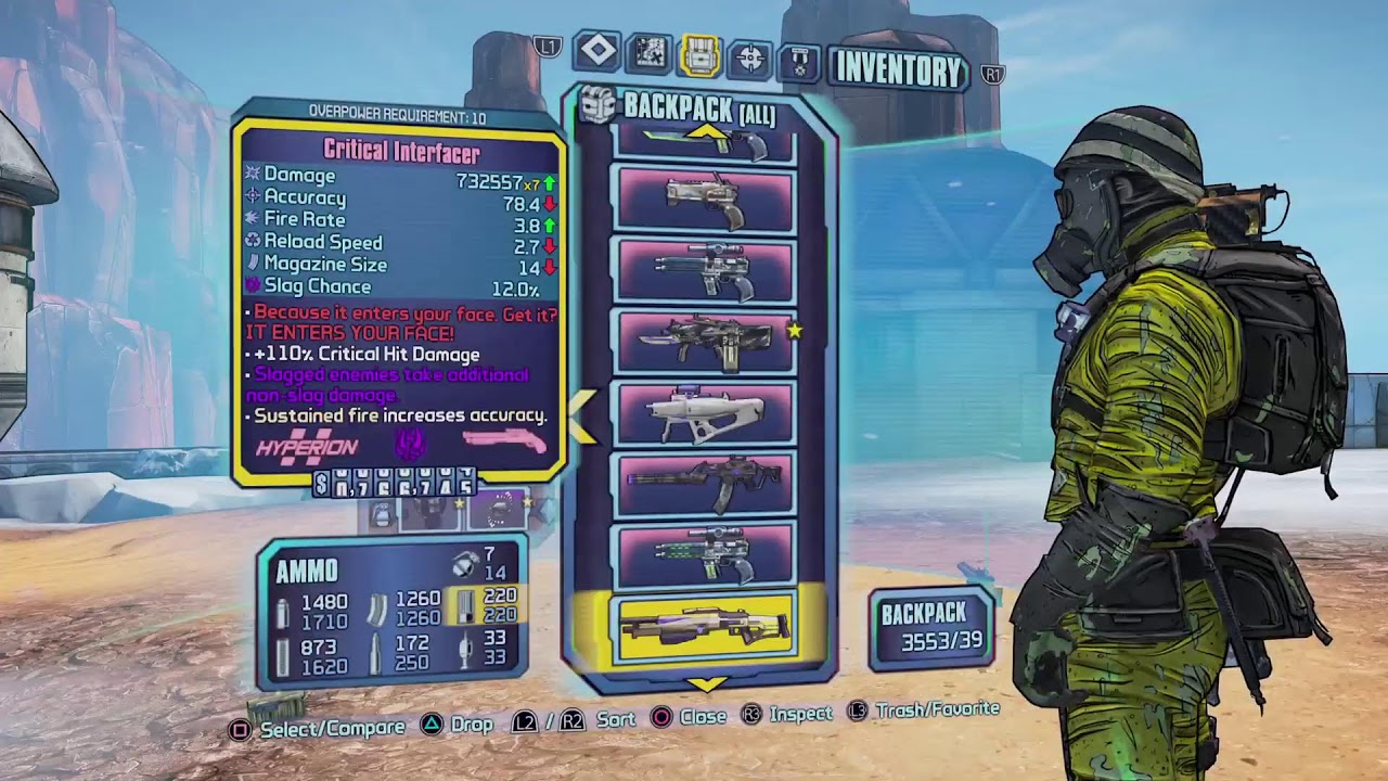 Best builds Axton extreme health gate Test gears,Wilhem  Vex
