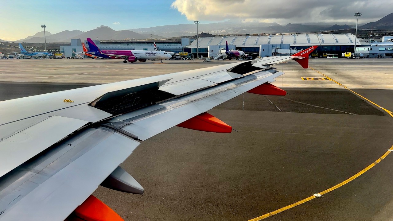 [4K] Full Flight | EasyJet | Airbus A320-214 | Tenerife (TFS) - Basel (BSL) | U21026 | HB-JZZ