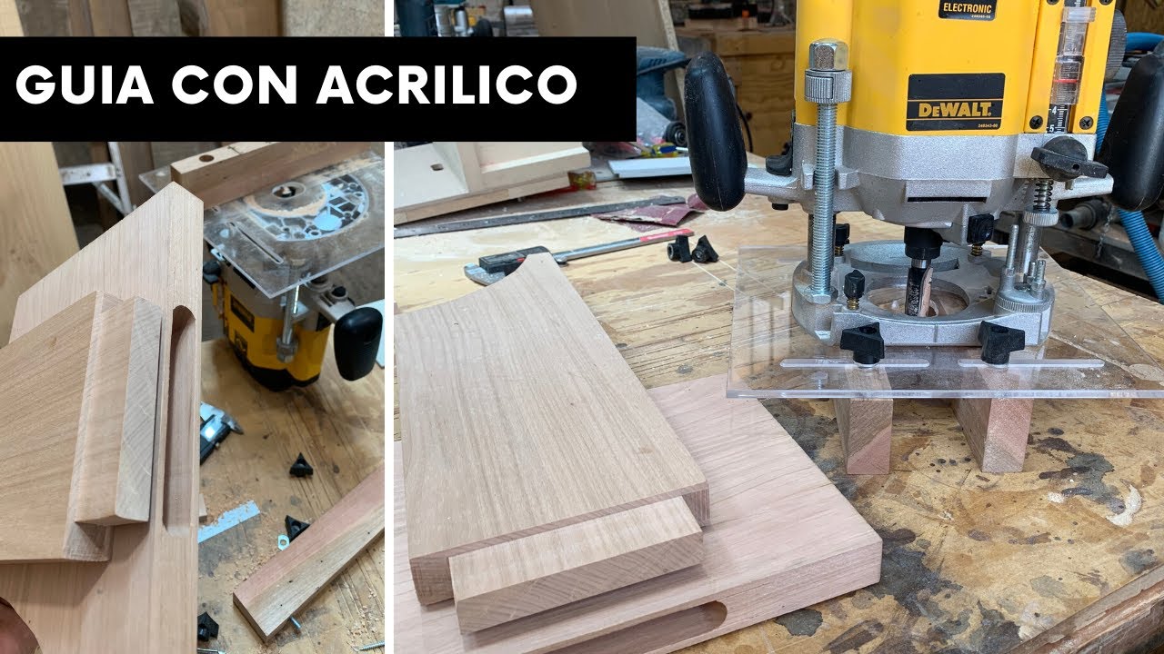 Mi version de la jig router del Samurai - Guia para Fresadora