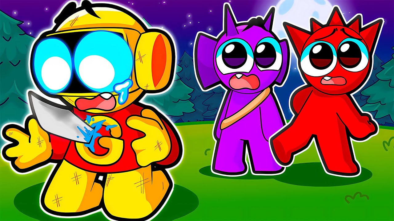 La TRISTE HISTORIA de SPRUNKI GARNOLD en Roblox!