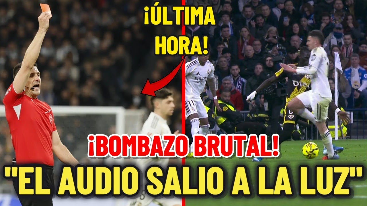 🚨 ¡SE FILTRA el AUDIO PROHIBIDO de la PELEA CAMPAL REAL MADRID vs RAYO que NADIE debía OÍR! 🔥