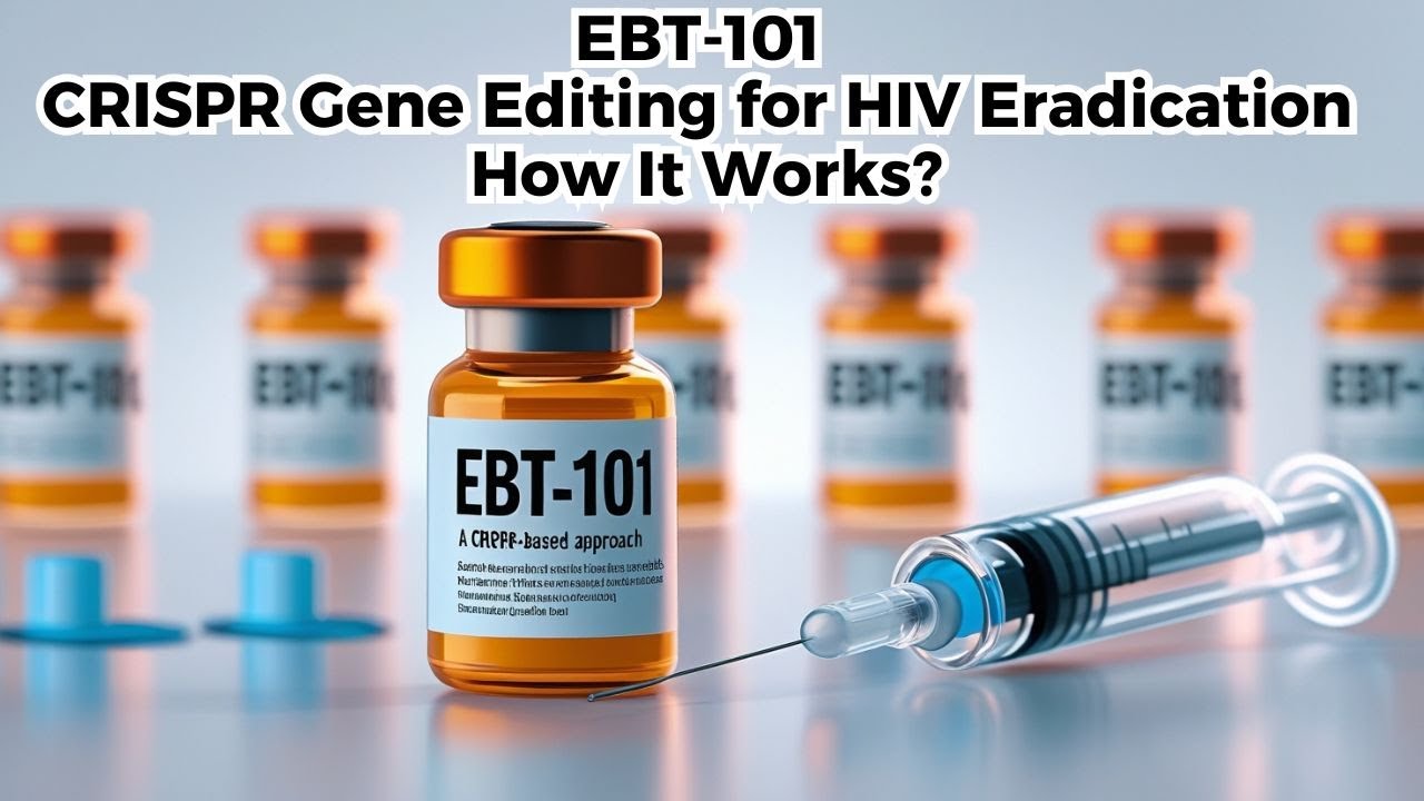 EBT-101: CRISPR Gene Editing for HIV Eradication and How It Works?