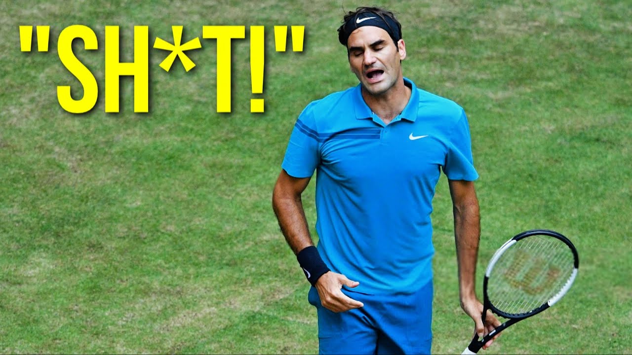 Roger Federer - Top 10 Angry Reactions ● Part 2