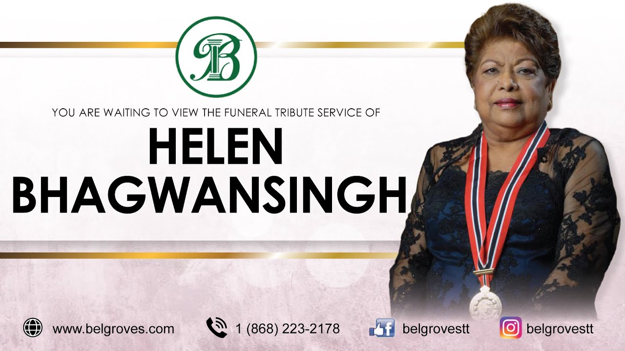 Helen Bhagwansingh Tribute Service