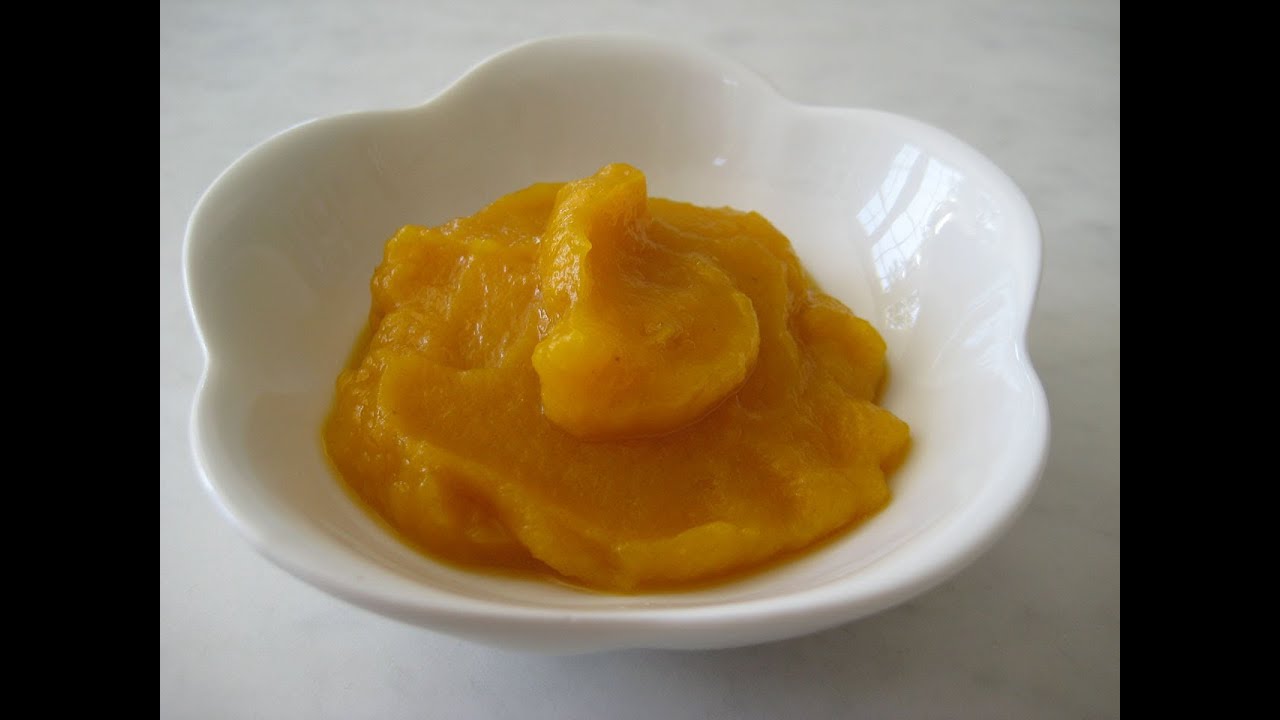 How To Make Baby Food: Butternut Squash Apple Sweet Potato Puree - weelicious