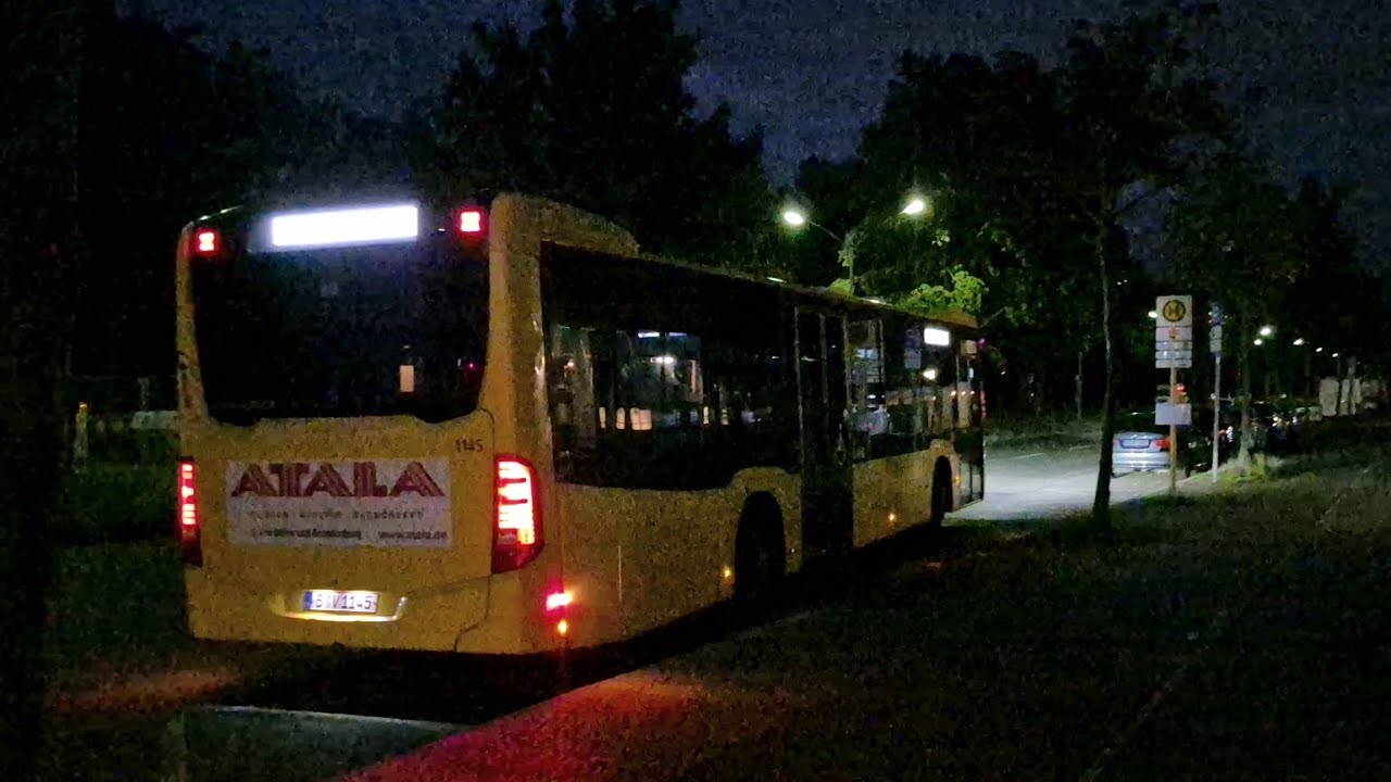 Bus Berlin | Aussetzermitfahrt im 322 von Titiseestraße bis U Rathaus Reinickendorf im MB EN 21 1145