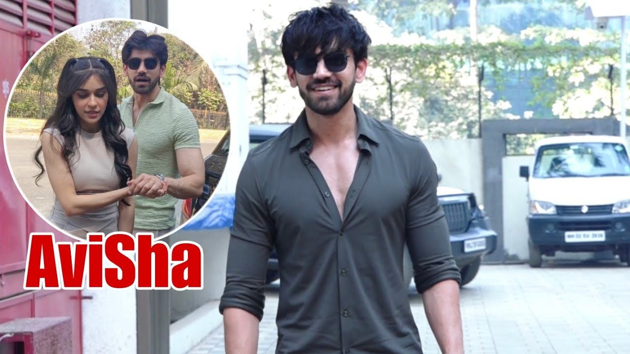 Avinash Mishra New Song With Eisha Singh Arrive at T-Series Office For Meeting