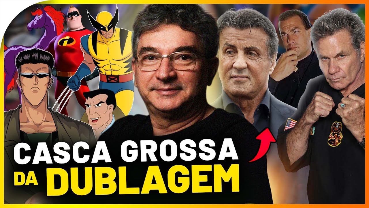 LUIZ FEIER MOTTA e Seus Personagens (1981 a 2024) Homenagem ao Dublador #10