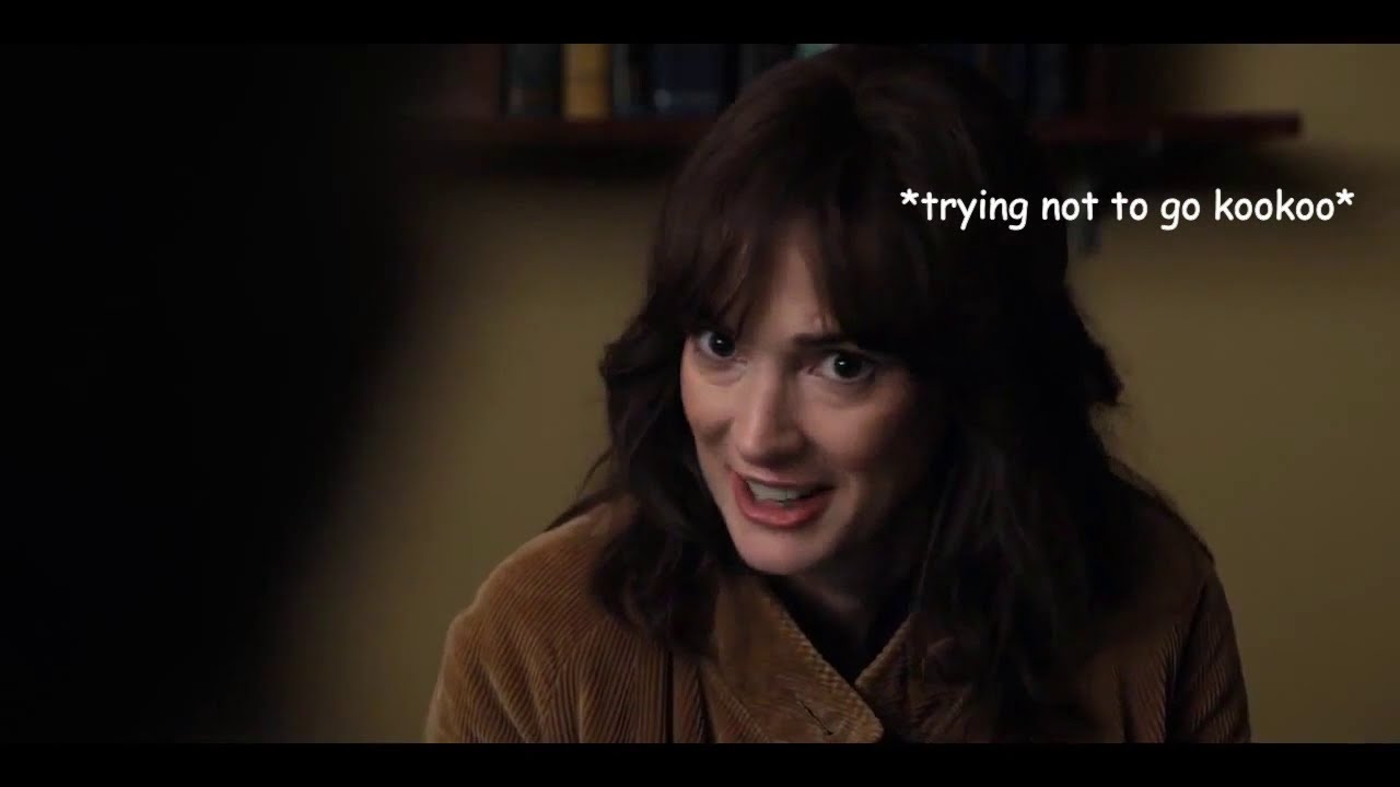 Joyce Byers losing her marbles for 5 minutes straight