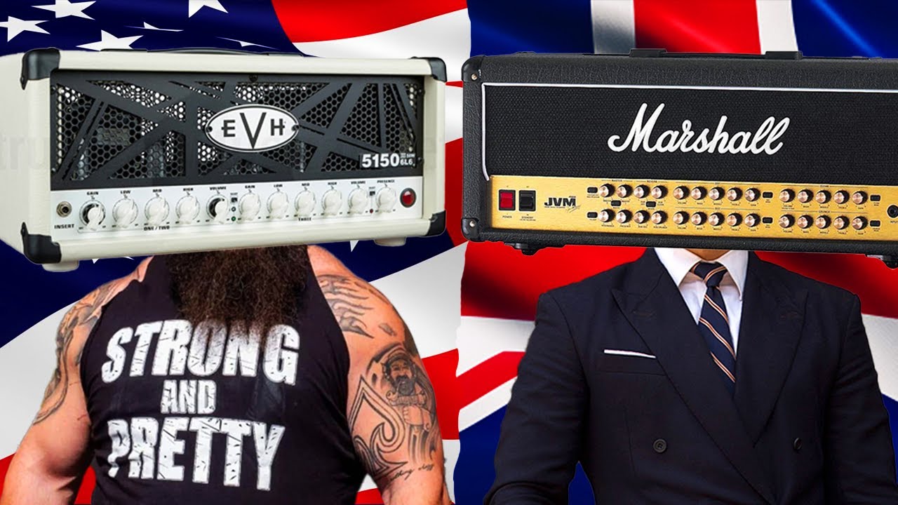 British vs American Modern Tones (EVH 5150 III VS MARSHALL JVM 410)